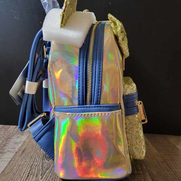 EARidescent Shimmer Disney World 50th Anniversay Loungefly and Ears - Picture 3 of 6